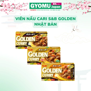Viên Nấu Cà Ri Nhật Golden Curry Gyomu Japan 198g Hương Vị Đậm Đà Giá 65.000 VND