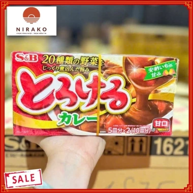 Viên nấu cà ri S&B Nhật Bản 180g - Hương vị thơm ngon, giảm giá 85.000đ
