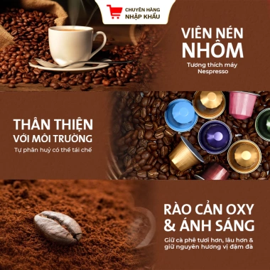 Viên nén cà phê Vittoria 100% Arabica nhập khẩu hương Uc thơm ngon, chỉ 180.000 VND 6