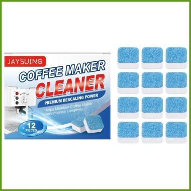 Viên nén tẩy mỡ 12X Descaling Home cho máy pha cà phê Greiwe2vn - làm sạch nhanh