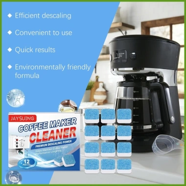 Viên nén tẩy mỡ 12X Descaling Home cho máy pha cà phê Greiwe2vn - làm sạch nhanh 4 Viên nén tẩy mỡ 12X Descaling Home cho máy pha cà phê Greiwe2vn - làm sạch nhanh 4