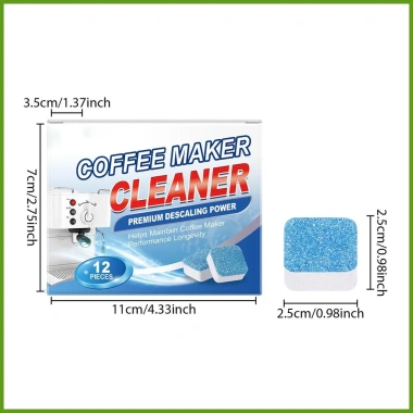 Viên nén tẩy mỡ 12X Descaling Home cho máy pha cà phê Greiwe2vn - làm sạch nhanh 5 Viên nén tẩy mỡ 12X Descaling Home cho máy pha cà phê Greiwe2vn - làm sạch nhanh 5