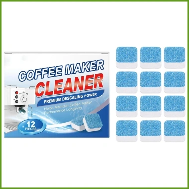 Viên nén tẩy mỡ 12X Descaling Home cho máy pha cà phê Greiwe2vn - làm sạch nhanh
