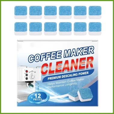 Viên nén tẩy mỡ 12X Descaling Home cho máy pha cà phê Greiwe2vn - làm sạch nhanh 7 Viên nén tẩy mỡ 12X Descaling Home cho máy pha cà phê Greiwe2vn - làm sạch nhanh 7