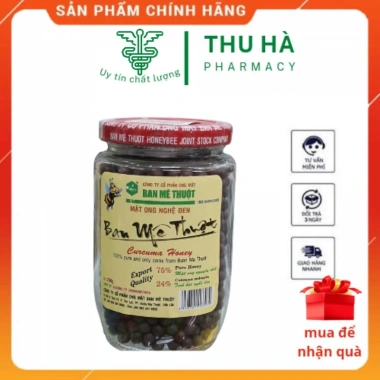 Viên nghệ Mật ong Buôn Mê Thuột chính hãng 120g-250g giảm giá tăng sức đề kháng