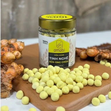 Viên nghệ mật ong sữa ong chúa Amabi 330g - Giảm giá tới 21% hỗ trợ sức đề kháng 5