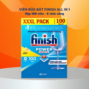 Viên rửa bát Finish All in 1 Classic, Ultimate – Nhập khẩu Chính hãng, 150 viên, giảm giá 5