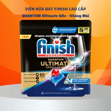 Viên rửa bát Finish All in 1 Classic, Ultimate – Nhập khẩu Chính hãng, 150 viên, giảm giá 9