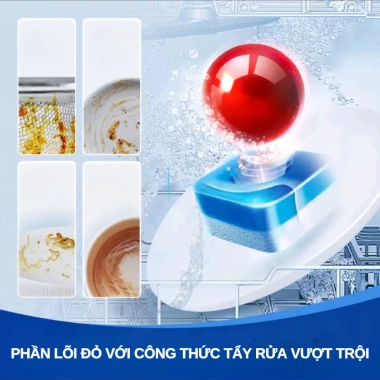 Viên rửa bát Finish Classic nhập khẩu Đức - Xóa sạch dầu mỡ, giá chỉ 105.000₫ 3