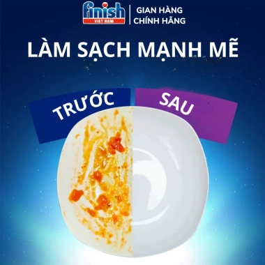 Viên rửa bát Finish Classic nhập khẩu Đức - Xóa sạch dầu mỡ, giá chỉ 105.000₫ 4
