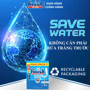 Viên rửa bát Finish Classic nhập khẩu Đức - Xóa sạch dầu mỡ, giá chỉ 105.000₫ 8