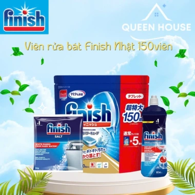 Viên rửa chén bát Finish Nhật không hương 150 viên Giá 268.000₫ hàng chính hãng 3
