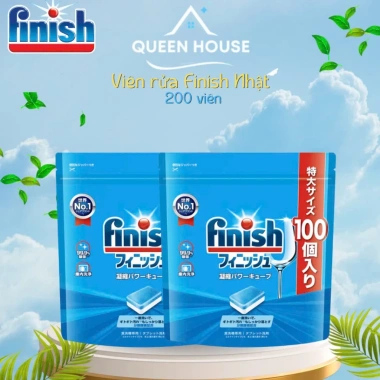 Viên rửa chén bát Finish Nhật không hương 150 viên Giá 268.000₫ hàng chính hãng 5