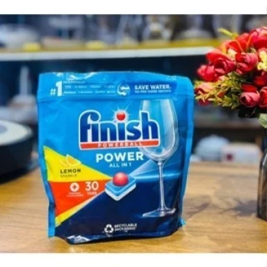 Viên rửa chén Finish Power All In One 100 viên - Đánh bay cặn bẩn, chén sáng bóng, 250.000đ 3 Viên rửa chén Finish Power All In One 100 viên - Đánh bay cặn bẩn, chén sáng bóng, 250.000đ 3