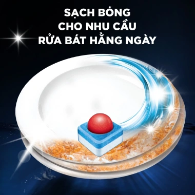 Viên Rửa Chén Finish Powerball Hương Chanh 100 viên Tiết kiệm Sạch Bóng 424.000 VND