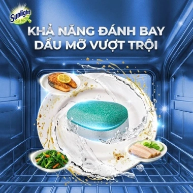 Viên Rửa Chén Sunlight 5 in 1 Dành Cho Máy Rửa, 28 Viên/Hộp - Giá 116.000₫ 4 Viên Rửa Chén Sunlight 5 in 1 Dành Cho Máy Rửa, 28 Viên/Hộp - Giá 116.000₫ 4