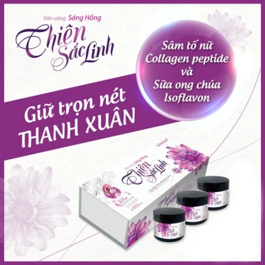Viên Sáng Da Thiên Sắc Linh - Giữ Trọn Nét Thanh Xuân, Dưỡng Trắng Da, Giảm Nám, Giá Chỉ 650.000 (Giảm 156.000)