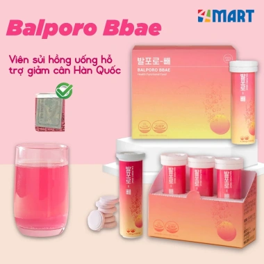 Viên sủi giảm cân Balporo BBae Hàn Quốc 1 hộp 3 lọ 10 viên - giảm còn 315.000₫ 2