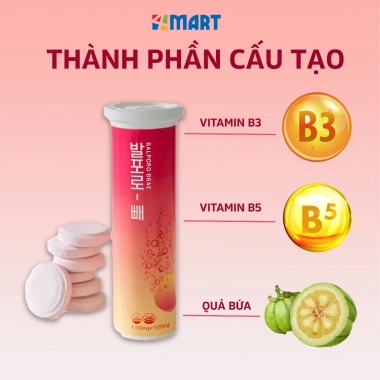 Viên sủi giảm cân Balporo BBae Hàn Quốc 1 hộp 3 lọ 10 viên - giảm còn 315.000₫ 3