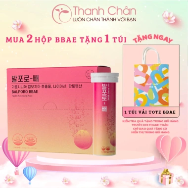 Viên sủi giảm cân Balporo BBae Hàn Quốc 10 viên - Đốt mỡ nhanh, chỉ 679.000₫