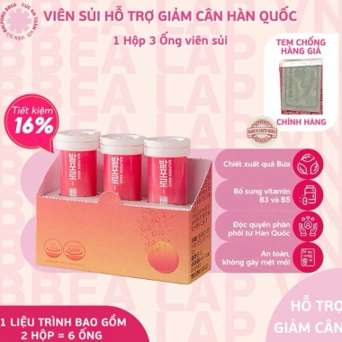 Viên sủi giảm cân Balporo BBae Hàn Quốc Kiểm soát cân nặng, Giá 280.000đ