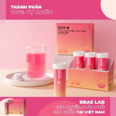 Viên sủi giảm cân Balporo BBae Hàn Quốc Kiểm soát cân nặng, Giá 280.000đ 8 Viên sủi giảm cân Balporo BBae Hàn Quốc Kiểm soát cân nặng, Giá 280.000đ 8