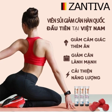 Viên Sủi Giảm Cân Zantiva Everfit Diet Giảm cân nhanh không thuốc giá 145.000 VND 3