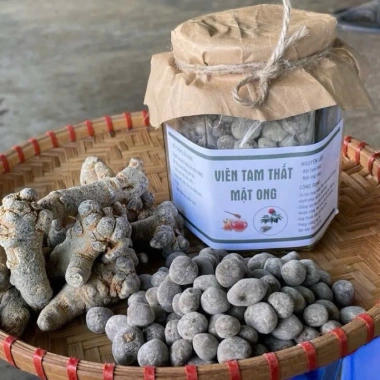 Viên Tam Thất Mật Ong Rừng Lai Châu Chính Hãng Chuẩn Thơm, Giá Ưu Đãi 235.125₫