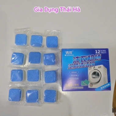 Viên Tẩy Vệ Sinh Lồng Máy Giặt - Diệt Khuẩn, Tẩy Cặn Bẩn, Giá 9.999đ