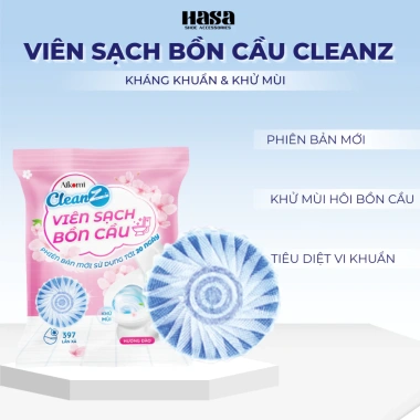 Viên thả bồn cầu CleanZ Khử mùi, chống mảng bám ố vàng, diệt vi khuẩn toilet, giá 15.000đ