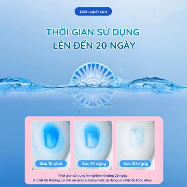 Viên thả bồn cầu CleanZ Khử mùi, chống mảng bám ố vàng, diệt vi khuẩn toilet, giá 15.000đ