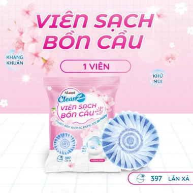 Viên thả bồn cầu CleanZ Khử mùi, chống mảng bám ố vàng, diệt vi khuẩn toilet, giá 15.000đ 9 Viên thả bồn cầu CleanZ Khử mùi, chống mảng bám ố vàng, diệt vi khuẩn toilet, giá 15.000đ 9