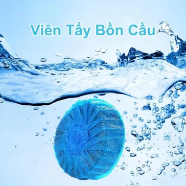 Viên Thả Bồn Cầu Tẩy Sạch Vết Bám Bẩn, Diệt Khuẩn & Khử Mùi Hôi - Giá 4.000đ