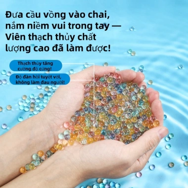 Viên Thủy Tinh Hút Nước 7-8mm Đồ Chơi Trồng Cây - Ngâm Nở Nhanh Giá Rẻ 47.320đ