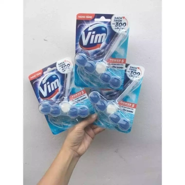Viên treo bồn cầu VIM POWER 5 sạch khuẩn, thơm mát 50g - giảm 20% chỉ 140.000 2