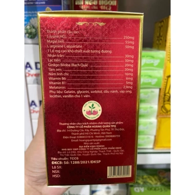 Viên uống Ăn Ngủ Ngon Linh Chi HQ hỗ trợ tiêu hóa, ăn ngủ ngon, giá 185.000đ 3 Viên uống Ăn Ngủ Ngon Linh Chi HQ hỗ trợ tiêu hóa, ăn ngủ ngon, giá 185.000đ 3