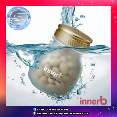 Viên Uống Cấp Nước Collagen Innerb Aqua Rich 70 Viên - Dưỡng ẩm da, tăng độ đàn hồi, giảm nếp nhăn, giá chỉ 990.000đ
