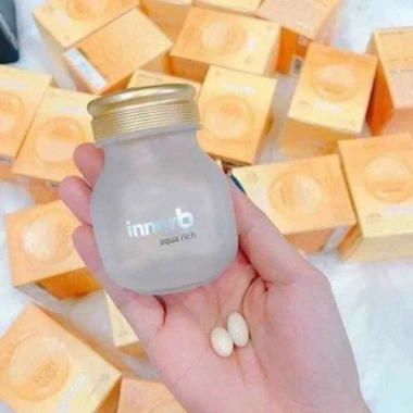 Viên Uống Cấp Nước Collagen Innerb Aqua Rich 70 Viên - Dưỡng ẩm da, tăng độ đàn hồi, giảm nếp nhăn, giá chỉ 990.000đ