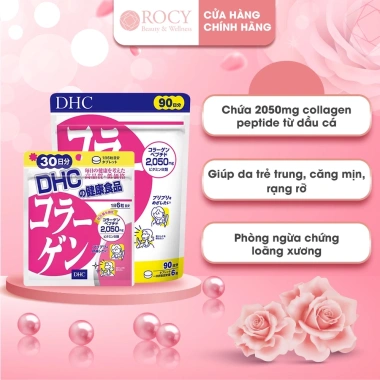 Viên Uống Collagen DHC Nhật Bản 30 Ngày - Da Sáng Căng Mịn, Chống Lão Hóa, 265.000 VND