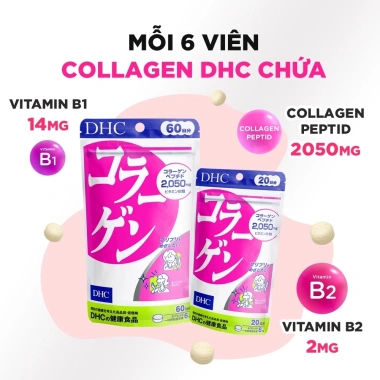 Viên Uống Collagen DHC Nhật Bản 30 Ngày - Da Sáng Căng Mịn, Chống Lão Hóa, 265.000 VND
