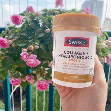 Viên uống Collagen Glow Swisse 60/120 viên – Giá 599.000đ, dưỡng da sáng mịn 9