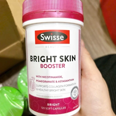 Viên uống Collagen Glow Swisse 60/120 viên – Giá 599.000đ, dưỡng da sáng mịn 10