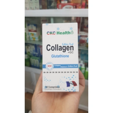 Viên uống Collagen nhập khẩu Pháp và L Glutathion Vitamin C Hộp 60 Giá 800.000đ 4