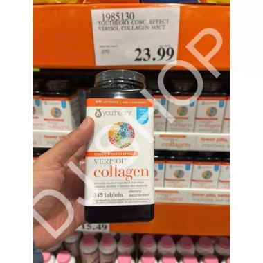 Viên Uống Collagen Verisol Youtheory 345 Viên Mỹ - Hiệu Quả Tập Trung, Giá 950k