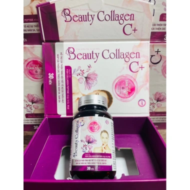 Viên Uống Đẹp Da Beauty Collagen C+ - Chống Oxy Hóa, Giảm Sạm Nám, Giá 285.000₫