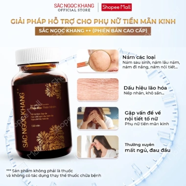 Viên Uống Đẹp Da Ngọc Khang ++ 120v – Chống Lão Hóa, Mờ Nám Sạm, Tàn Nhang, Cân Bằng Nội Tiết 6