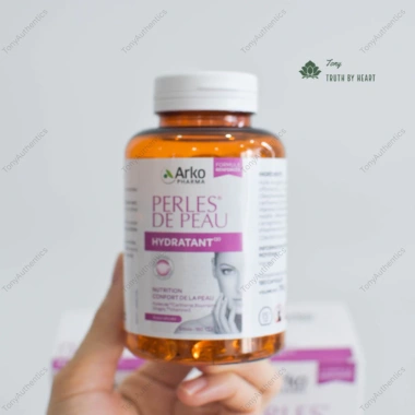 Viên Uống Đẹp Da Perles De Peau Arkopharma - Số 1 Pháp, Giá gốc 1.108.800, chỉ 880.000, Dưỡng Da Toàn Diện