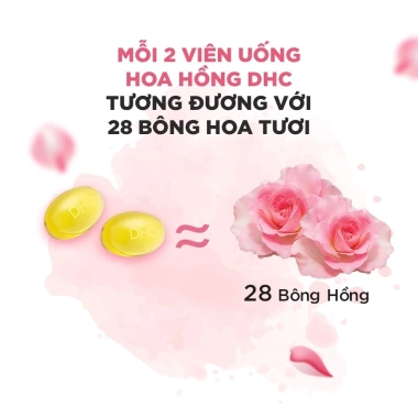 Viên Uống DHC Bulgarian Rose 60 Viên: Hương Hoa Hồng Thơm Cơ Thể, Dưỡng Da 30 Ngày, Giá 495k 7 Viên Uống DHC Bulgarian Rose 60 Viên: Hương Hoa Hồng Thơm Cơ Thể, Dưỡng Da 30 Ngày, Giá 495k 7