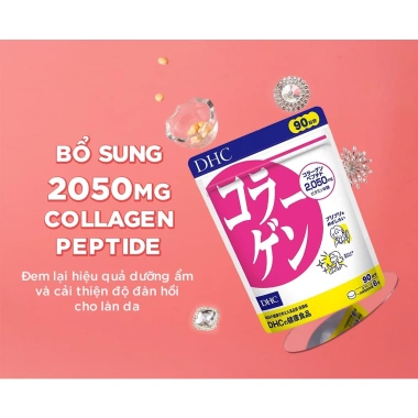 Viên uống DHC Collagen Nhật Bản 540 viên - Dưỡng da 90 ngày, giá chỉ 600.000đ, giảm sâu