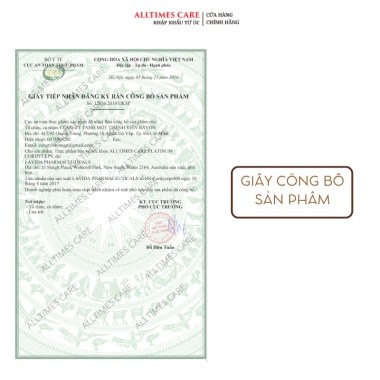 Viên uống Đông trùng hạ thảo Alltimes - Tăng đề kháng, bồi bổ sức khỏe, giá 900k 7